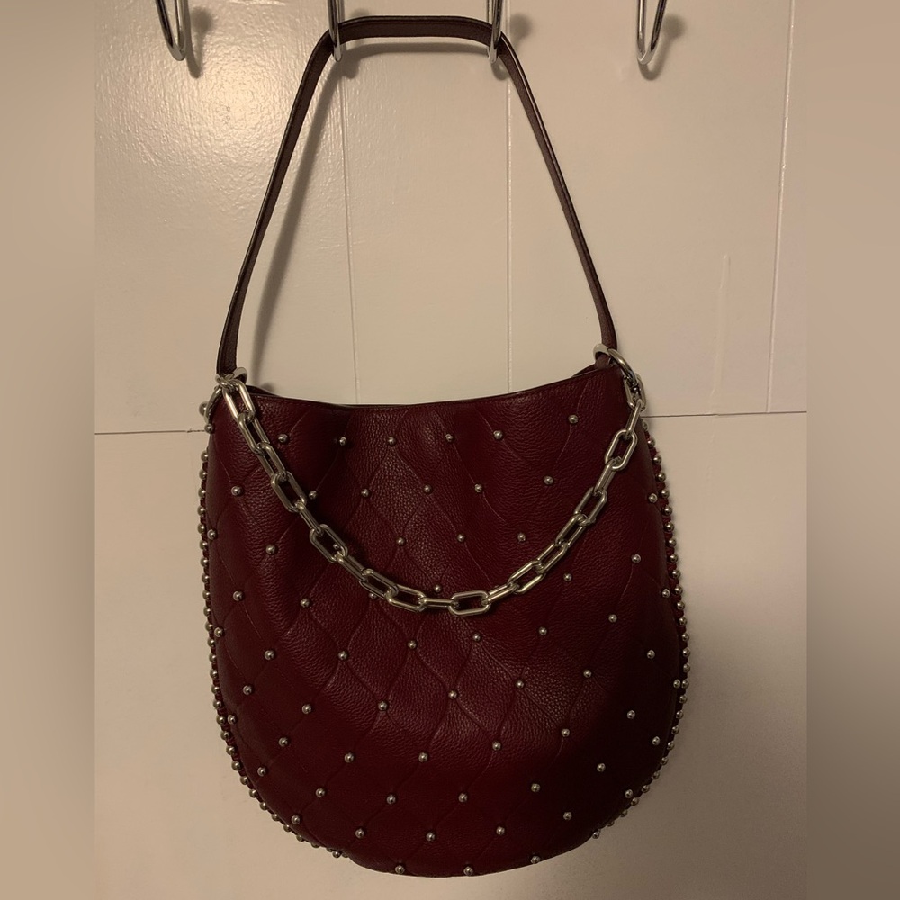 Alexander Wang shoulder/crossbody bag - burgundy